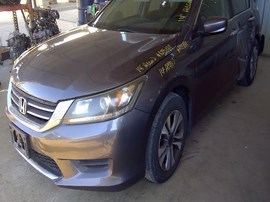 2014 HONDA ACCORD, GRAY, LX MODEL, 2.4, AT.   A25194